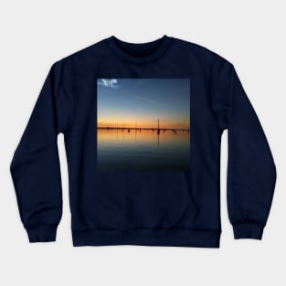 Sunrise on the Indian River in Cocoa Village, FL Crewneck Sweatshirt